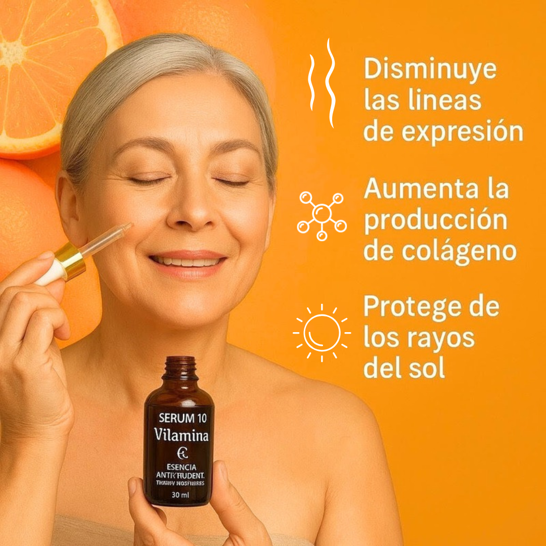 Vitamina C: Poder Absoluto Antiarrugas